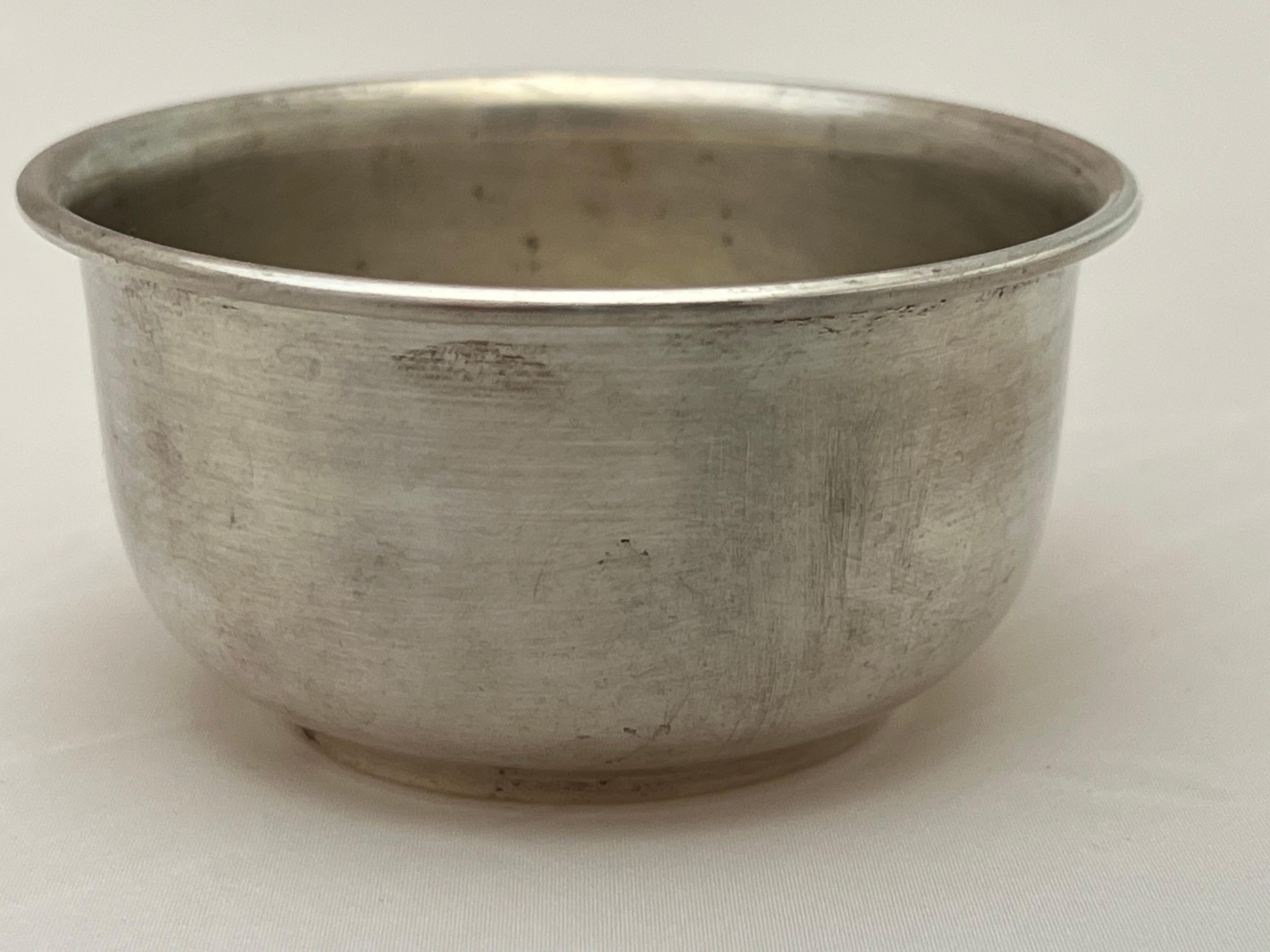 American Classical Petite Birks Sterling Silver Chutney Bowl For Sale