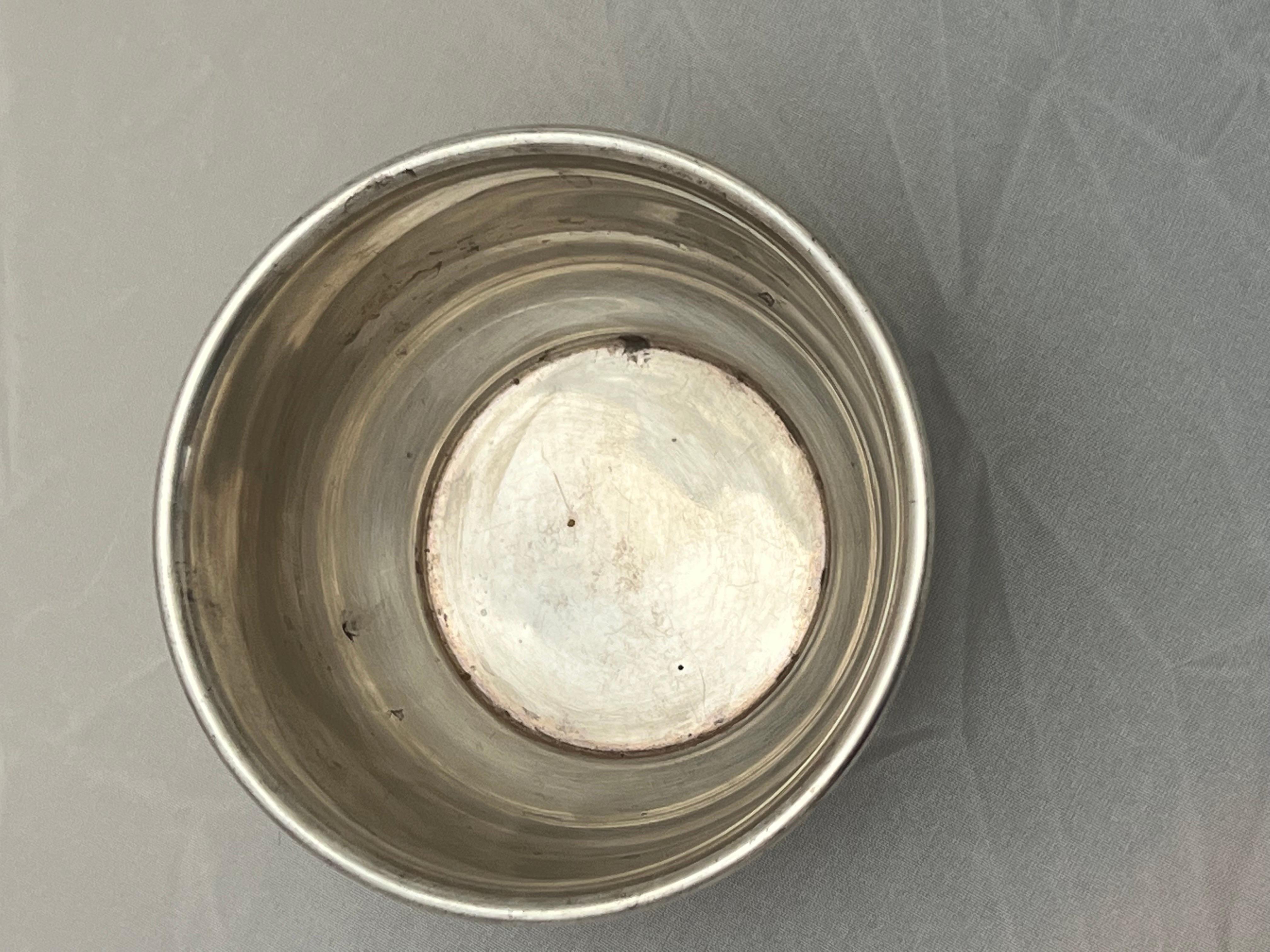 Petite Birks Sterling Silver Chutney Bowl In Good Condition For Sale In Los Angeles, CA