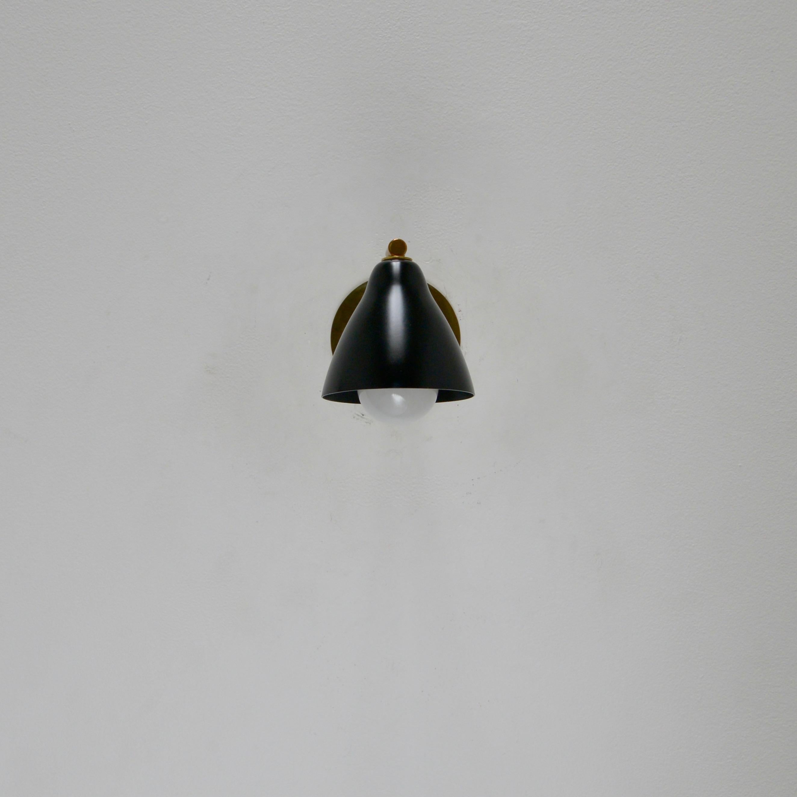 Petite Black Gooseneck Sconces 2