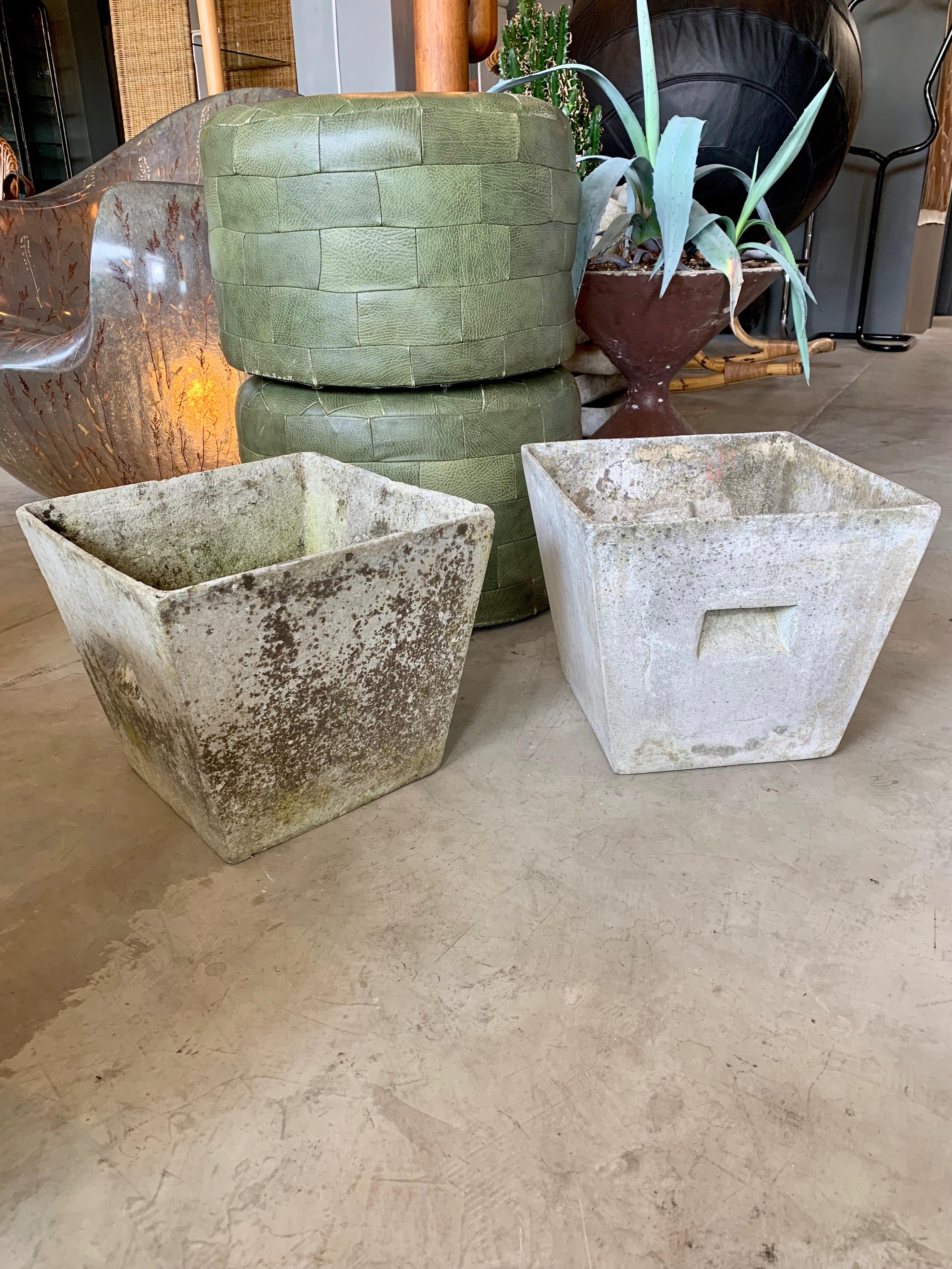 Swiss  Willy Guhl Petite Box Planters  For Sale