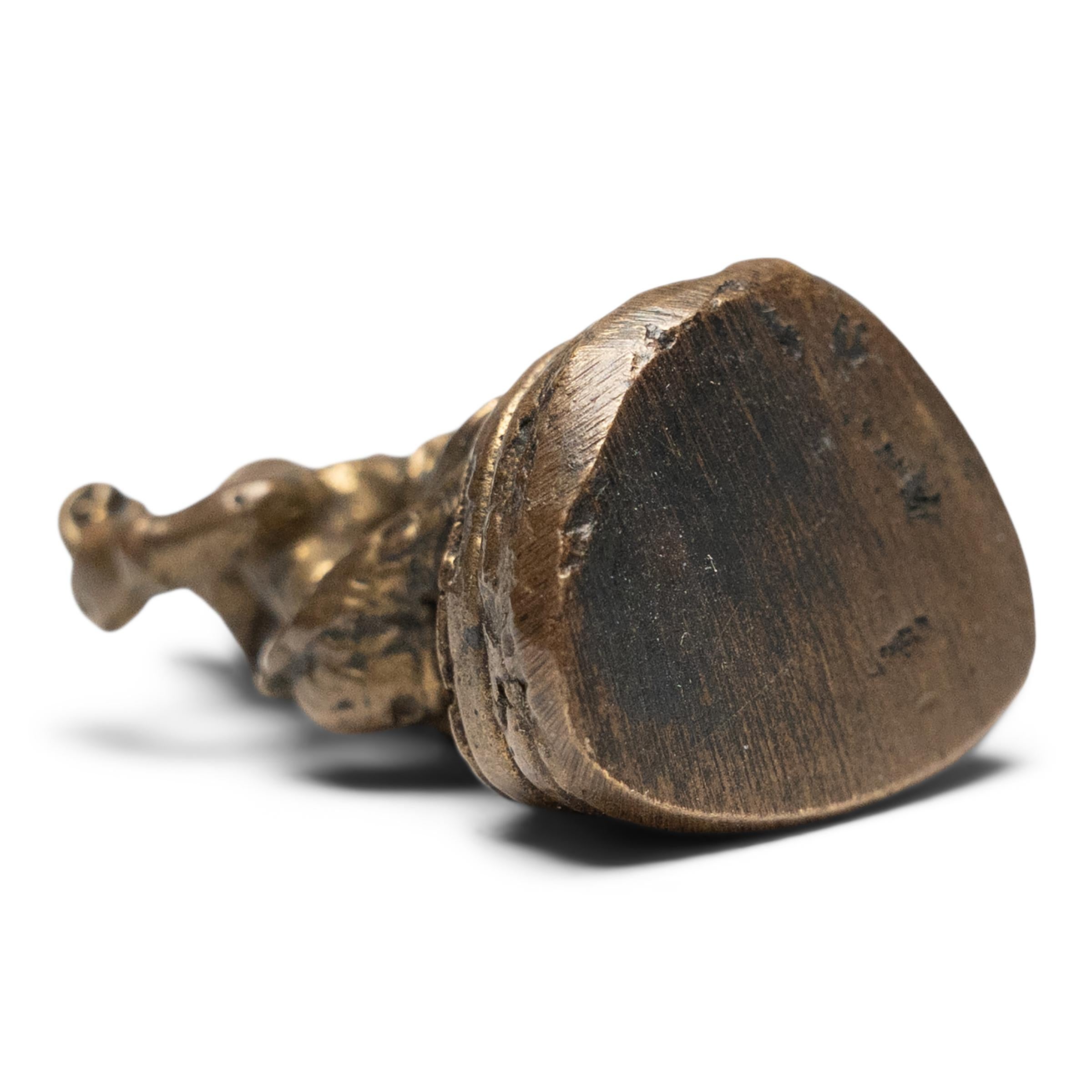 Calco Amuleto Petite di Ganesha in ottone in vendita