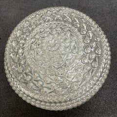 Petite Bubble Glass Flush Mount by Hustadt Leuchten Vintage German 1960s