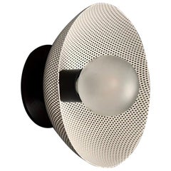 Petite Centric Wall Sconce in Enamel Mesh & Oil-Rubbed Bronze Blueprint Lighting