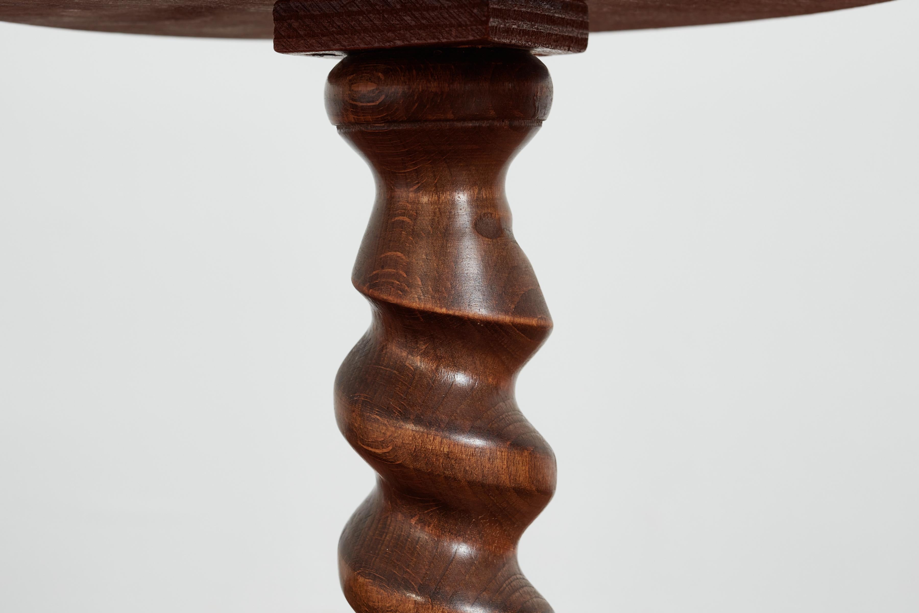 Petite Charles Dudouyt Side Table For Sale 8