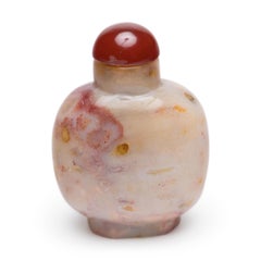 Petite Chinese Agate Snuff Bottle, c. 1900
