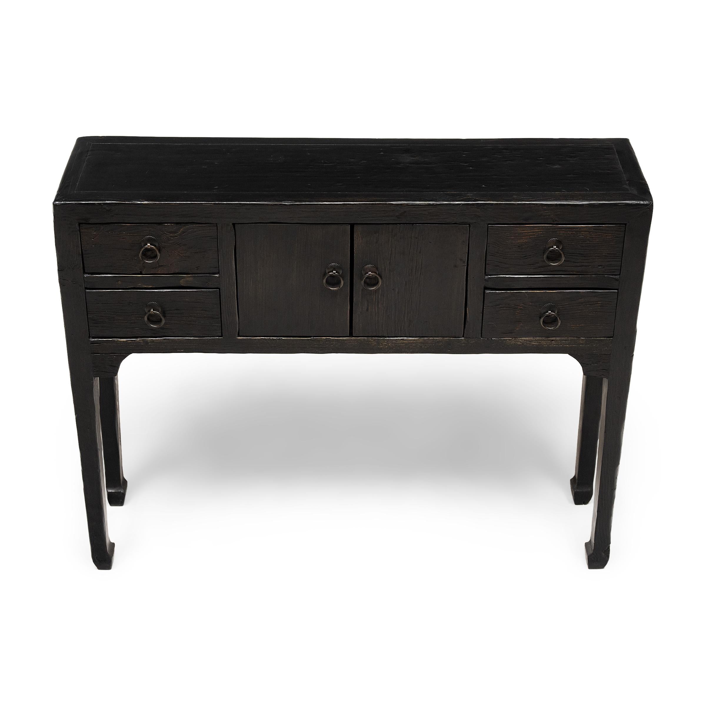 Contemporary Petite Chinese Altar Coffer For Sale