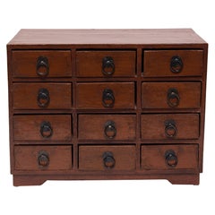 Antique Petite Chinese Apothecary Chest