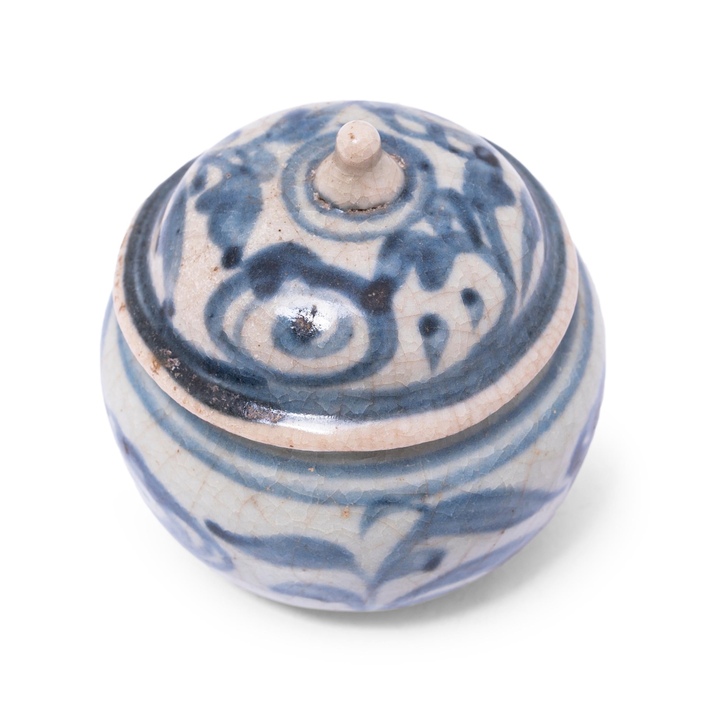 Chinese Petite Ming Blue and White Jar