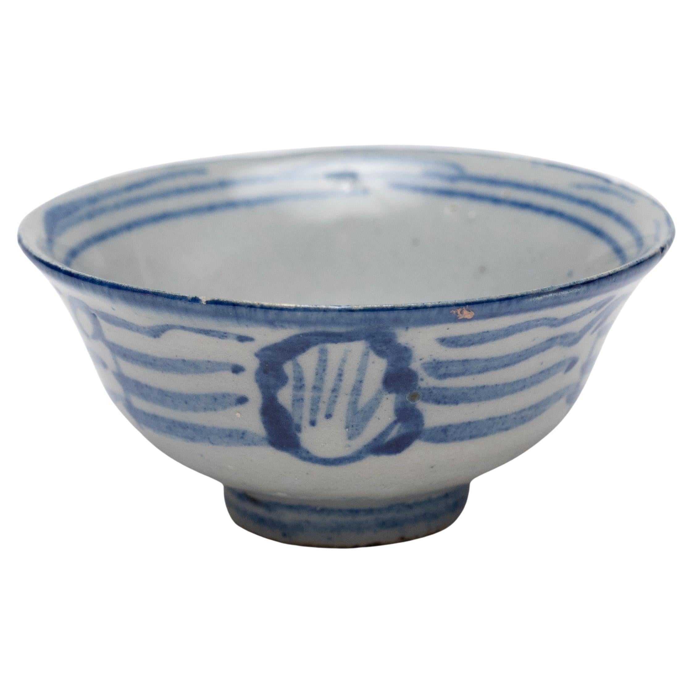 Petite Chinese Blue & White Tea Cup, c. 1900