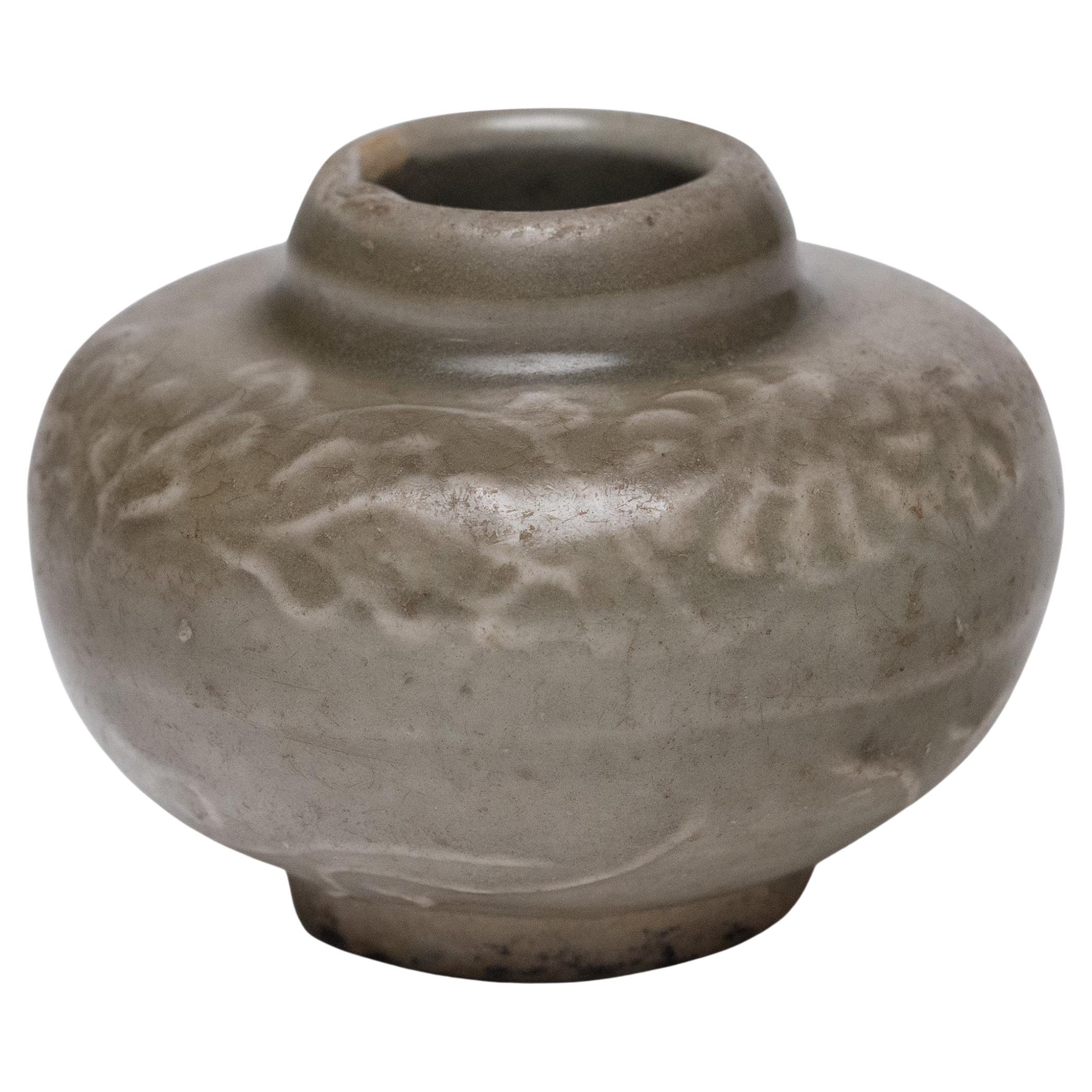 Petite Chinese Celadon Pot, c. 1850