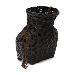 Petite Chinese Gathering Basket, c. 1940s
