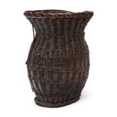 Kleiner chinesischer Sammelkorb, ca. 1940er Jahre