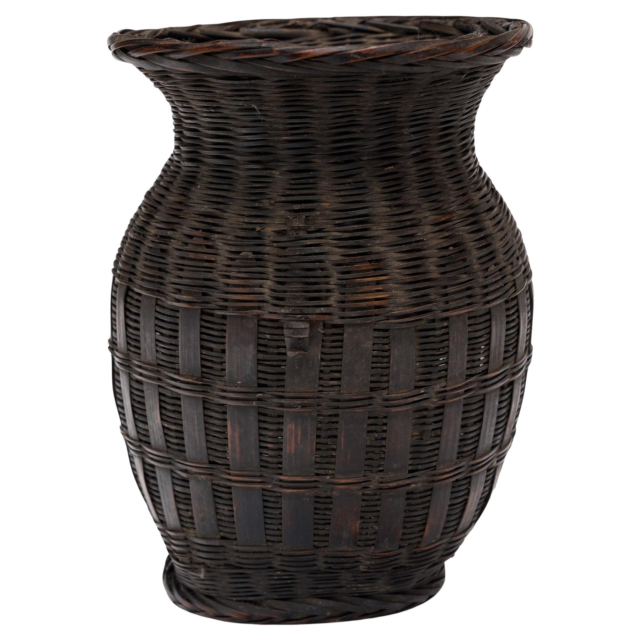 Pequeña cesta china de recolección, c. 1940