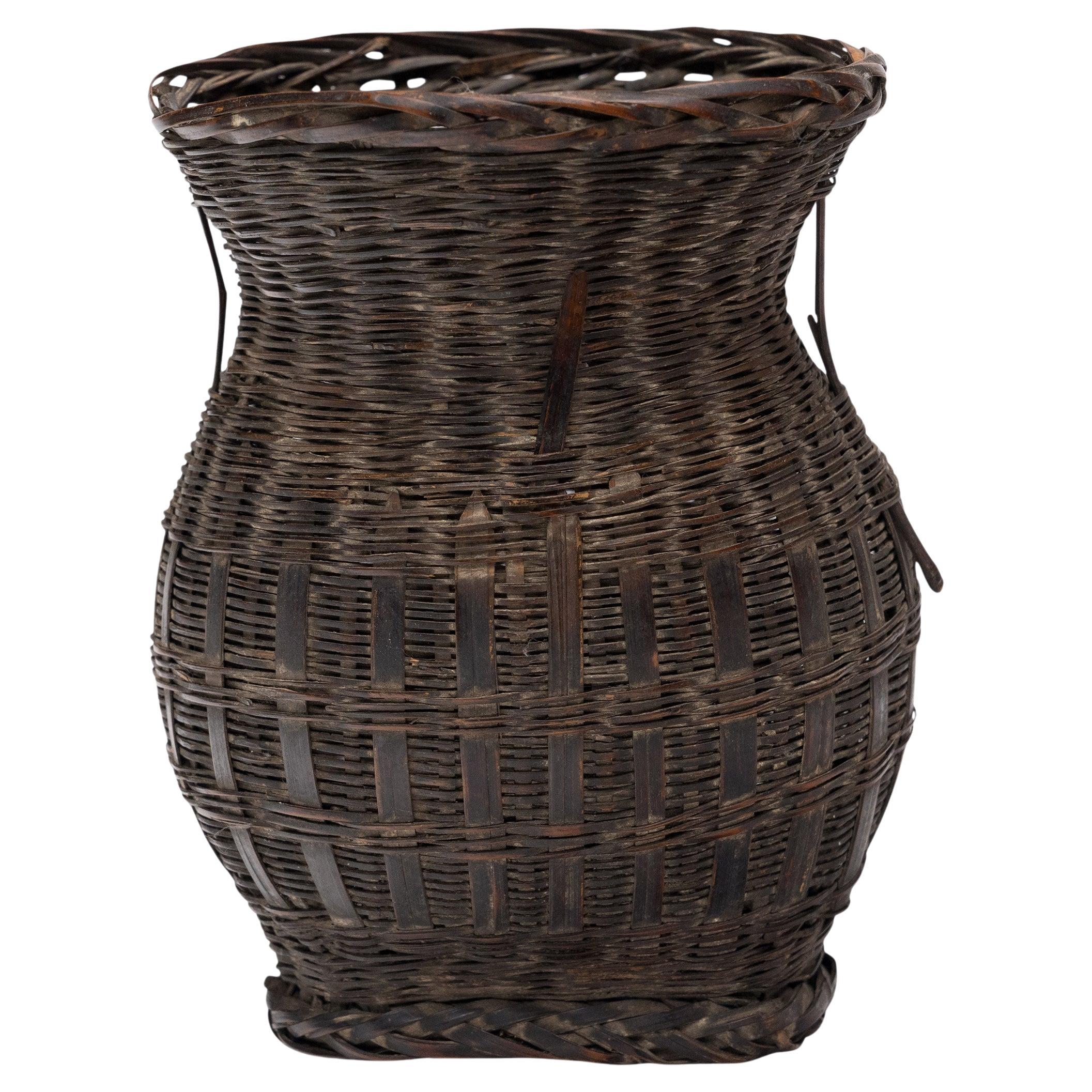 Pequeña cesta china de recolección, c. 1940