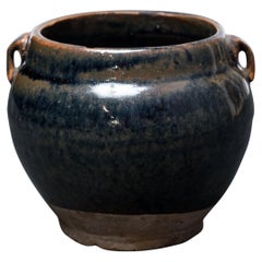 Petite Chinese Glazed Apothecary Jar, c. 1900