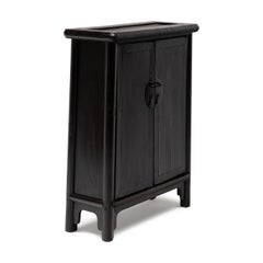 Petite Chinese Lacquered Noodle Cabinet, 19th Century
