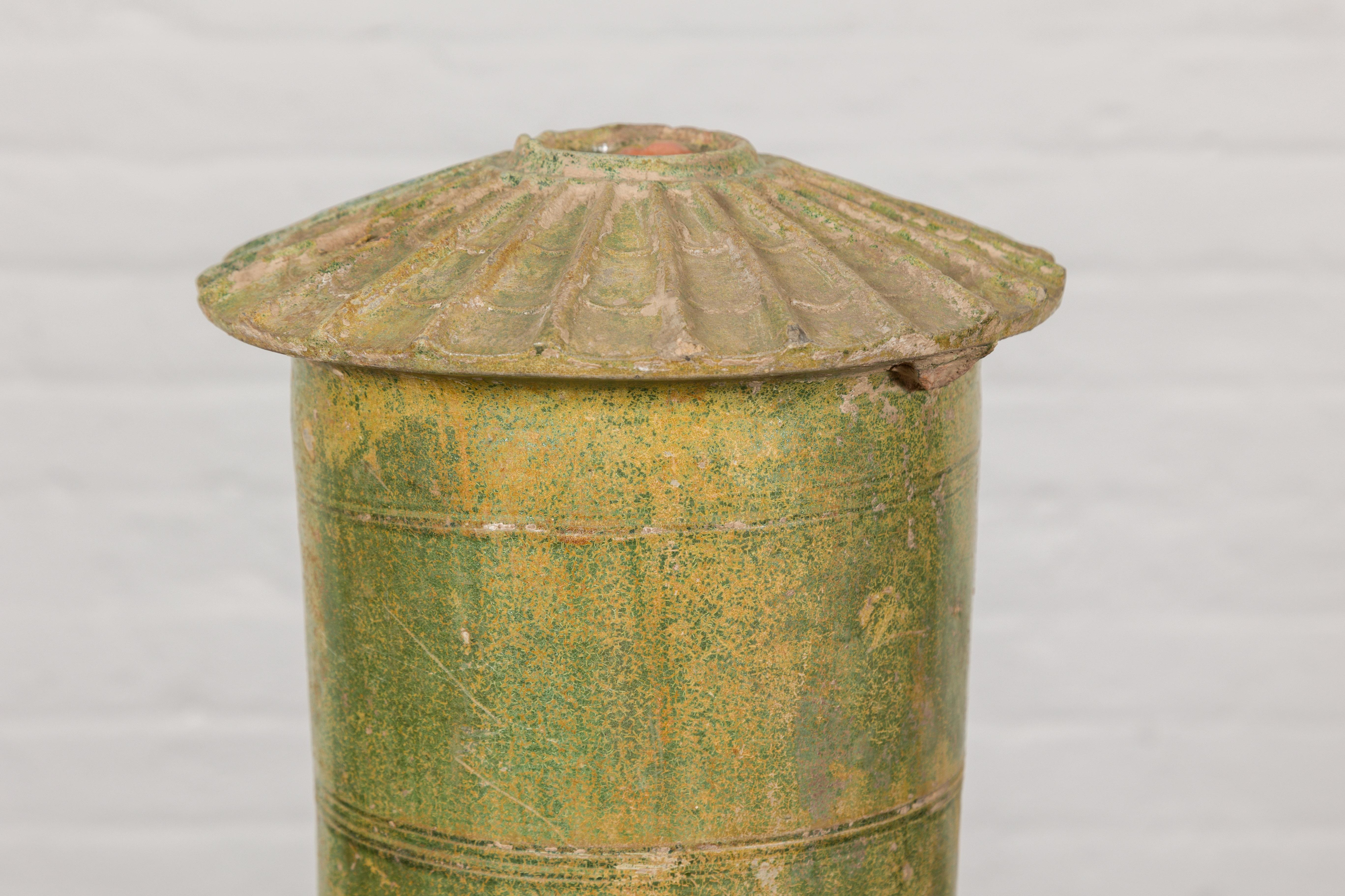 Terracotta Antique Chinese Granary Jar For Sale