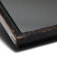 Petit plateau en miroir chinois, vers 1850