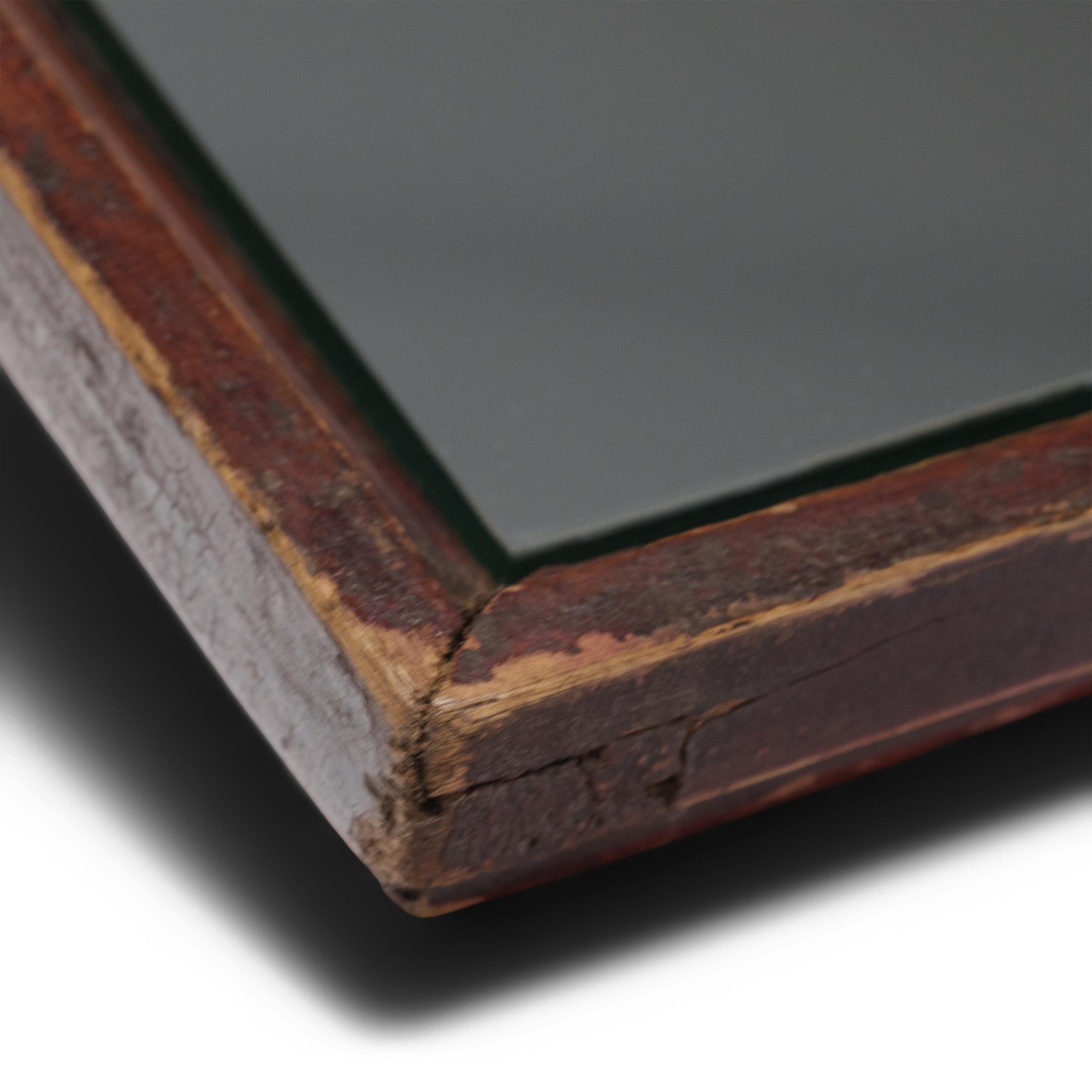 Kleines chinesisches Spiegeltablett, um 1850 (Rustikal) im Angebot