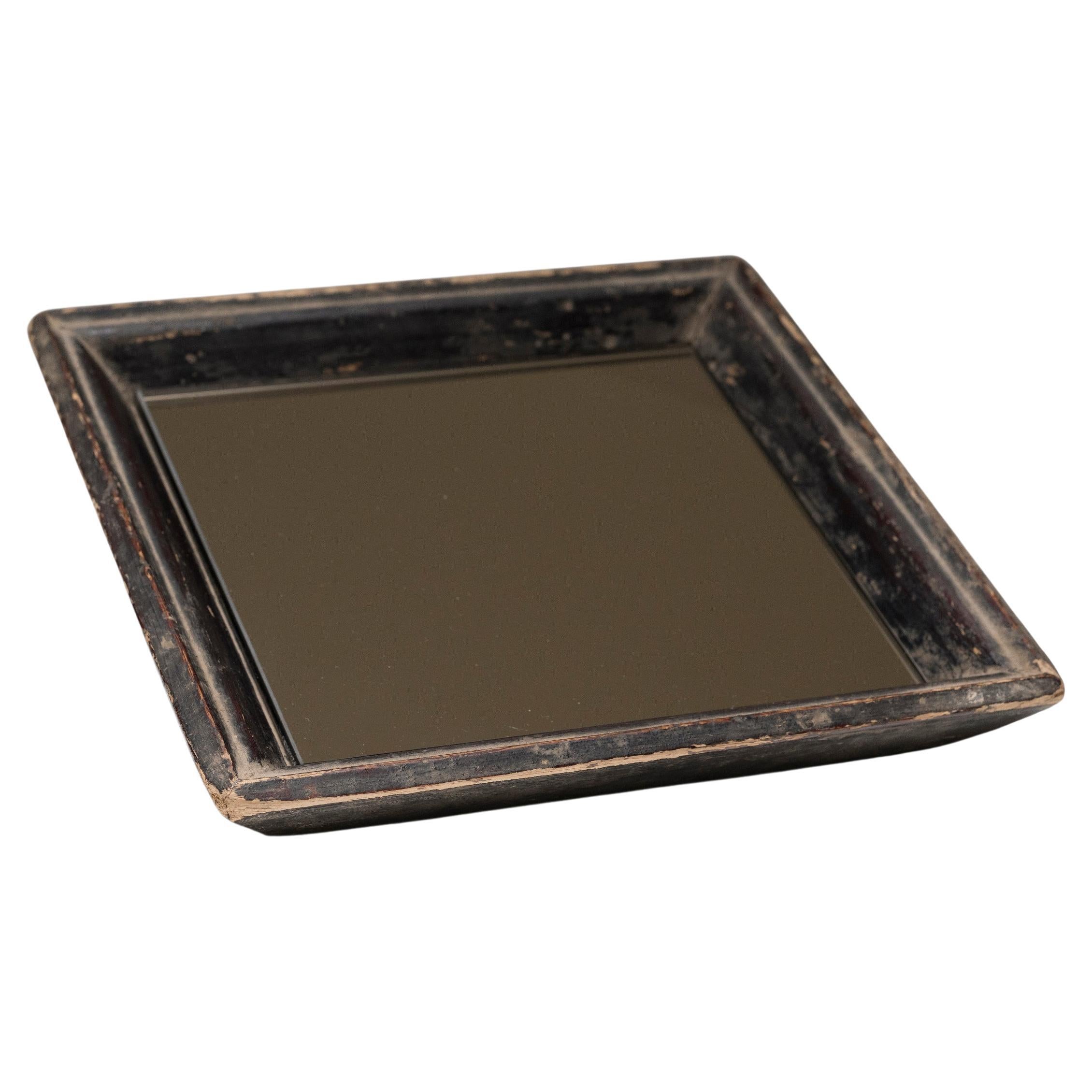 Petite Chinese Mirror Tray, c. 1900 For Sale