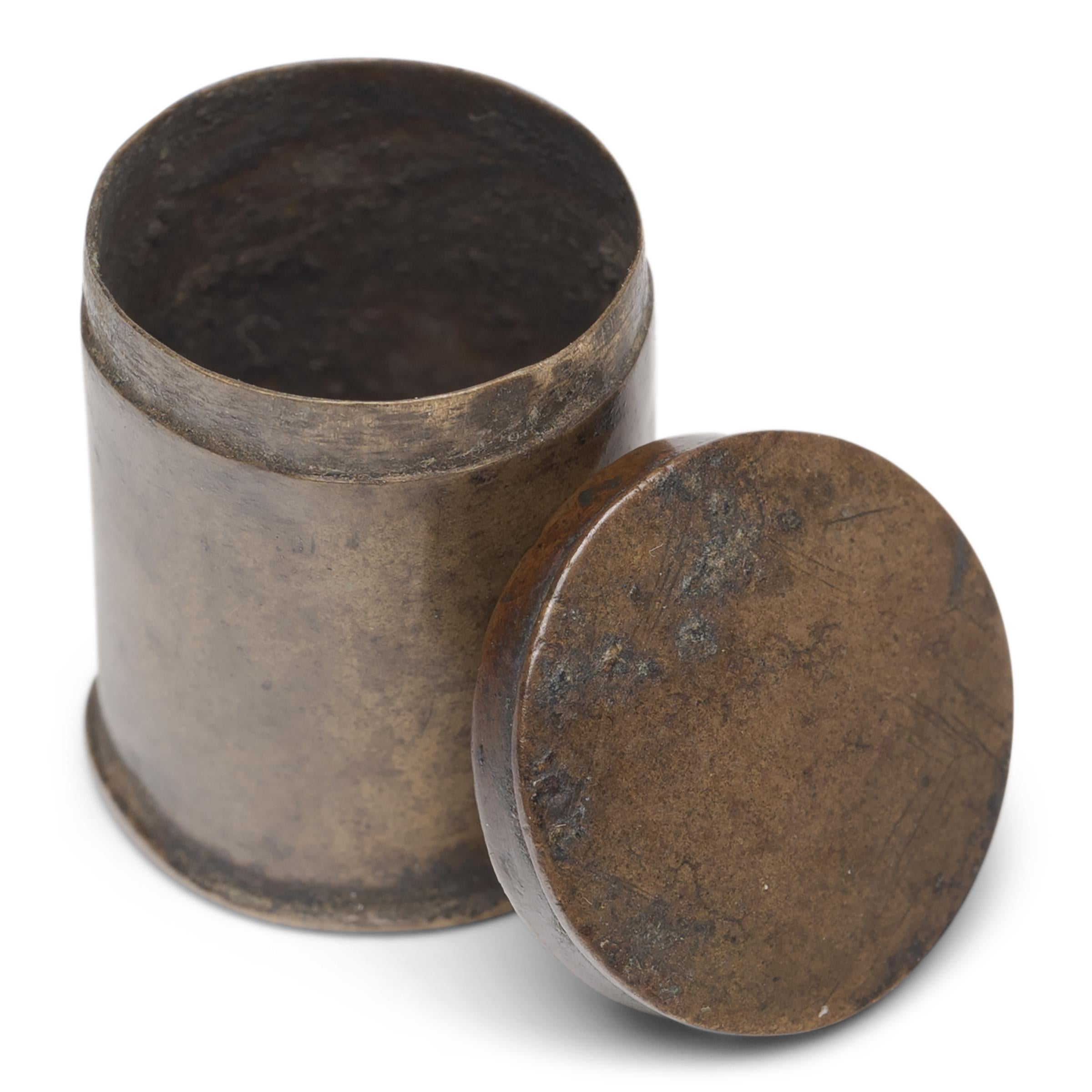 Qing Petite Opium Box cinese, 1850 ca. in vendita