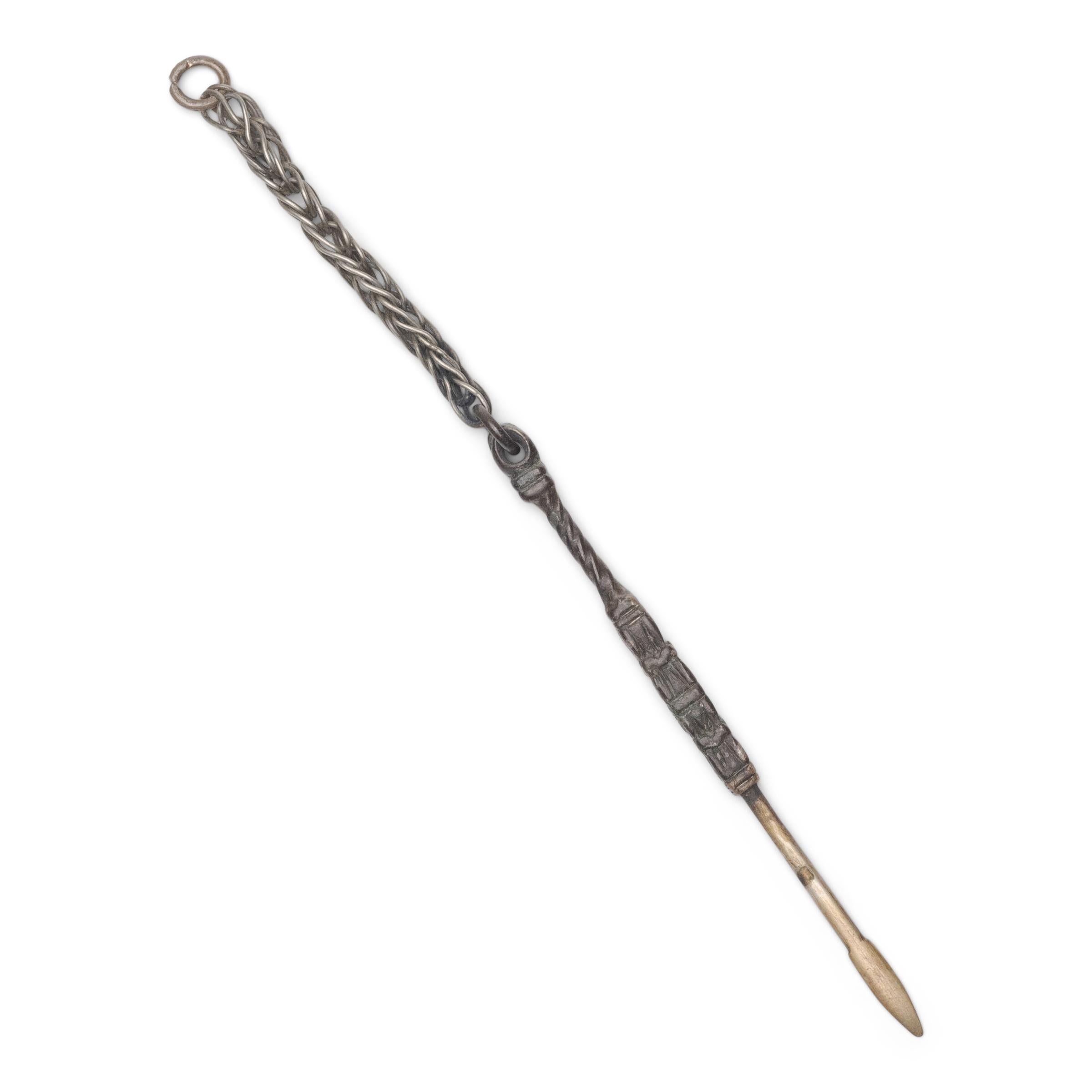 Petite Chinese Opium Tool Charm, c. 1900 In Good Condition For Sale In Chicago, IL