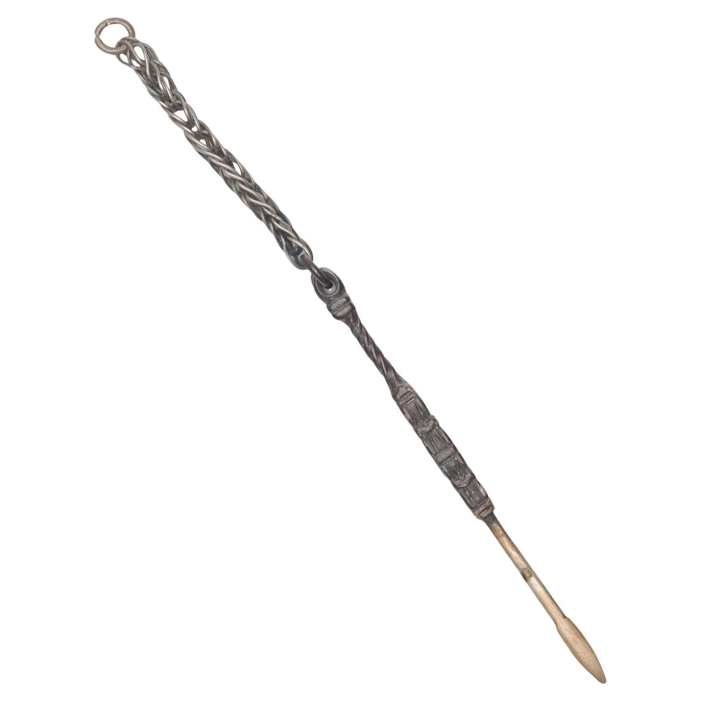 Petite Chinese Opium Tool Charm, c. 1900
