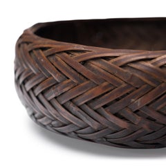 Pequeña cesta china de arroz pegajoso