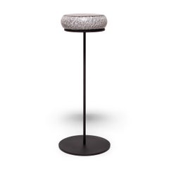 Petite Chinese Stone Drum Table