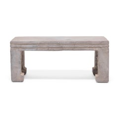 Petite Chinese Stone Lantern Stand, circa 1900