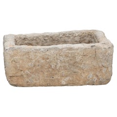 Used Petite Chinese Stone Trough, c. 1800