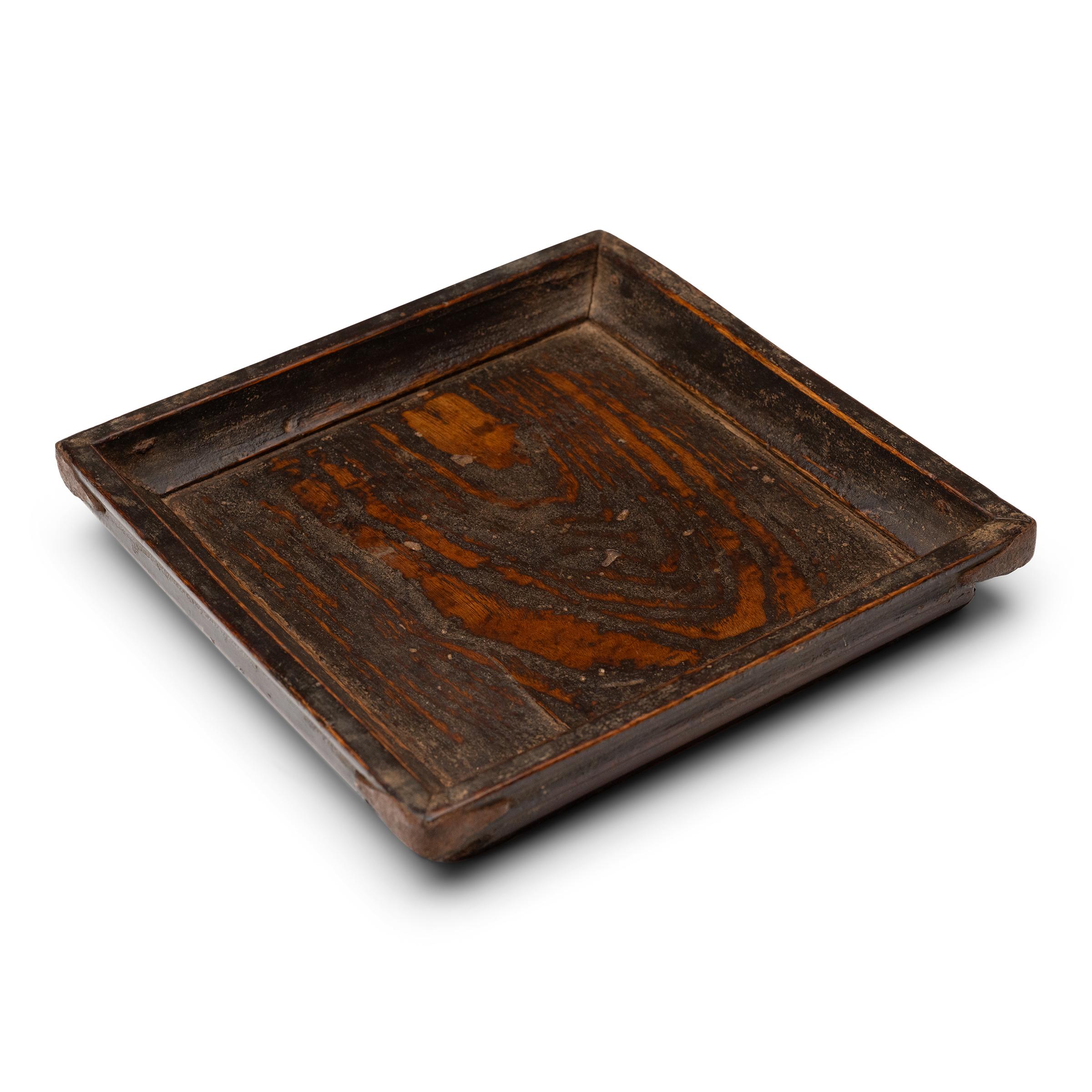 Kleines chinesisches Teetablett, um 1850 (Chinesisch) im Angebot