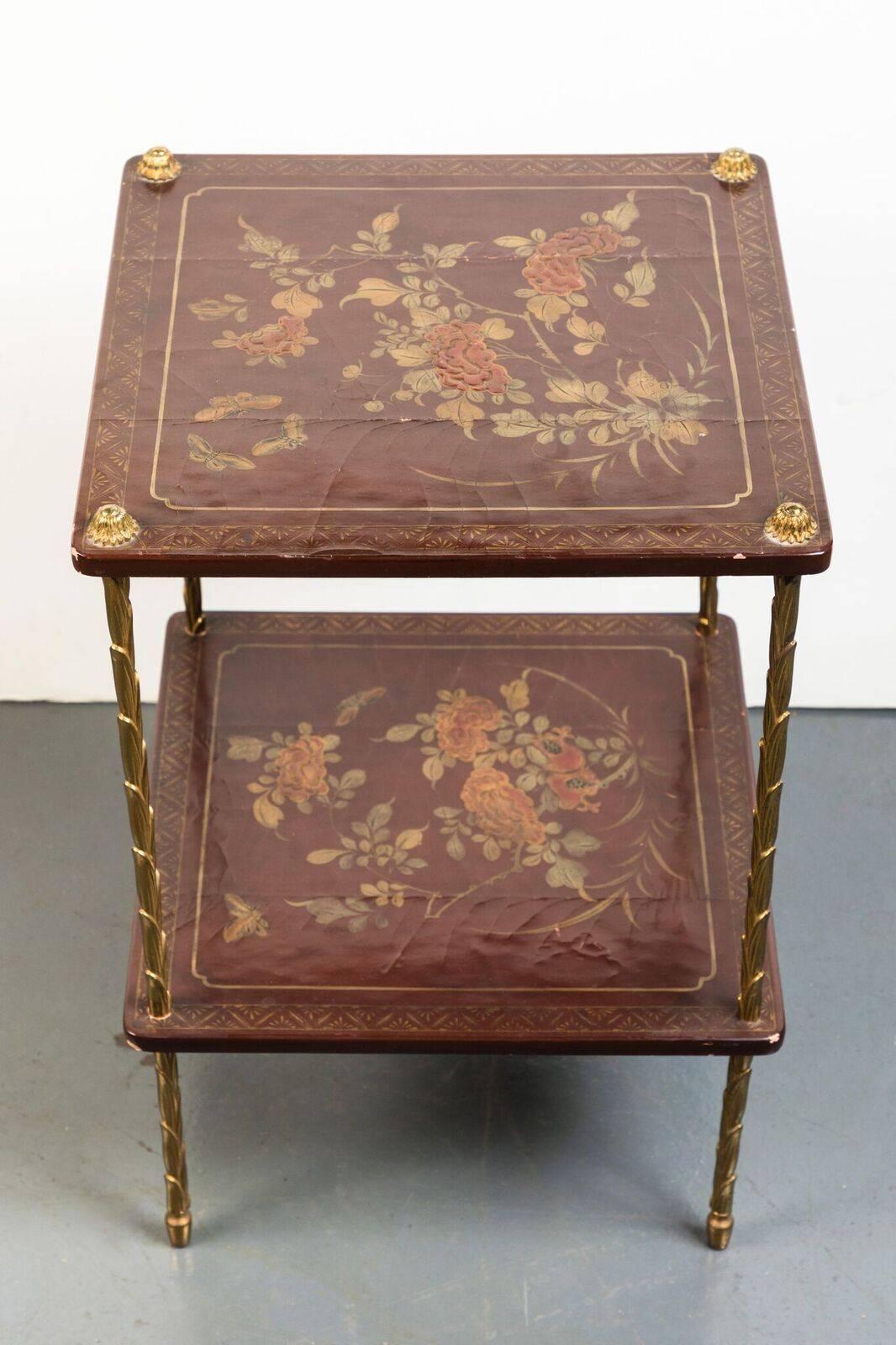 English Petite, circa 1900, Chinoiserie Occasional Tables