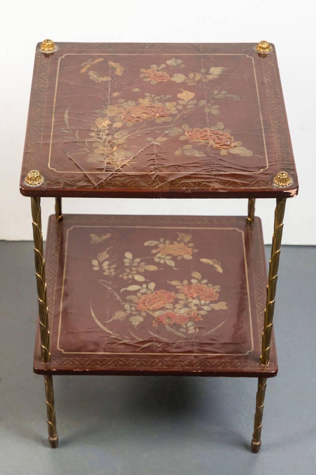 Petite, circa 1900, Chinoiserie Occasional Tables In Good Condition In Newport Beach, CA