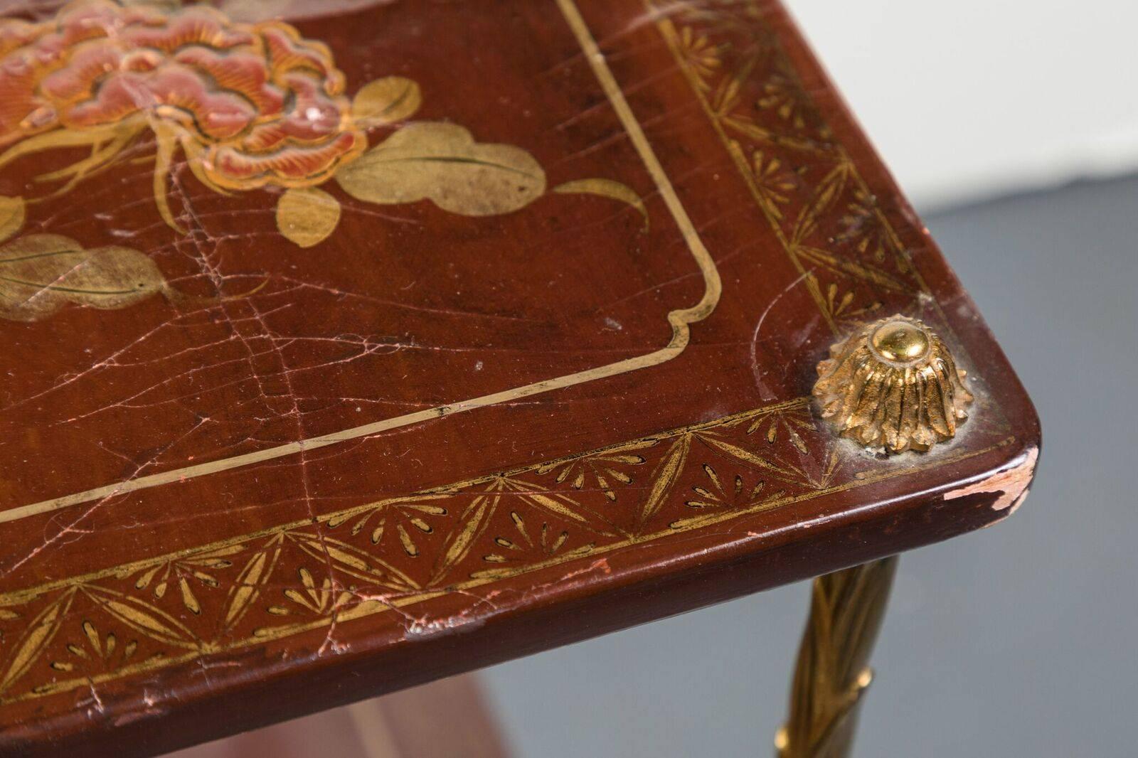 Petite, circa 1900, Chinoiserie Occasional Tables 2