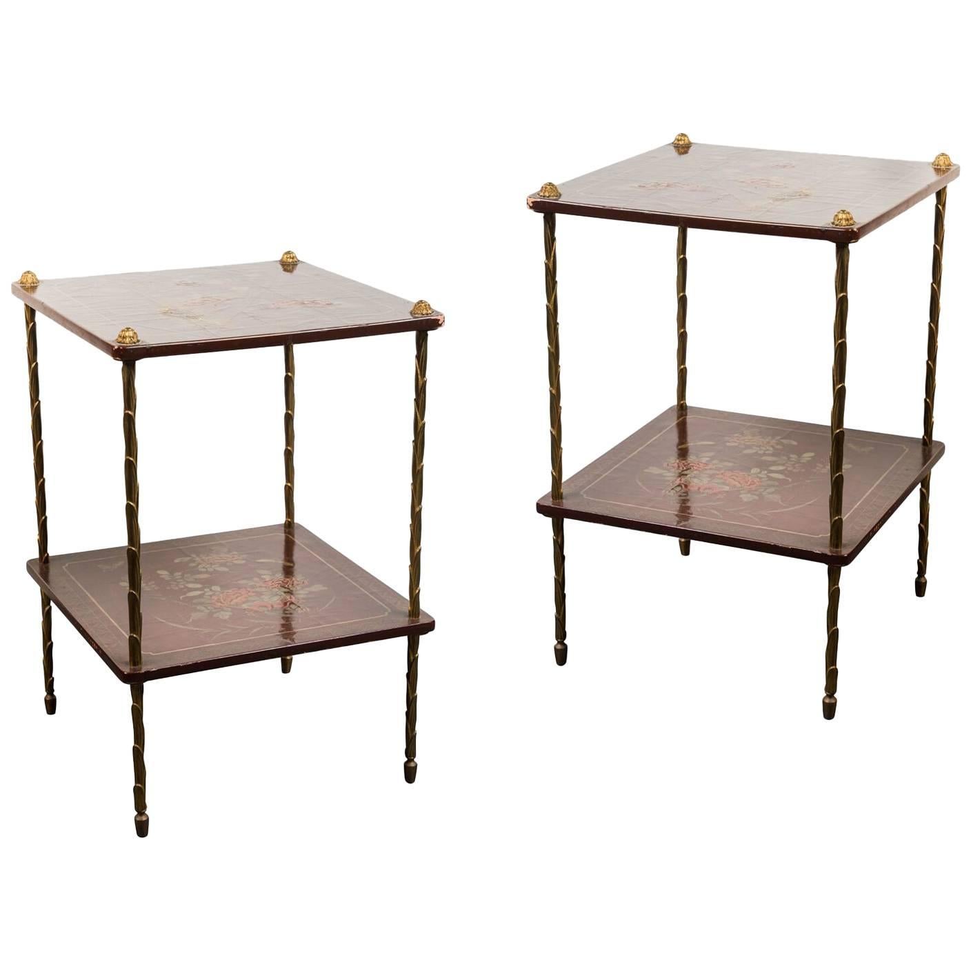 Petite, circa 1900, Chinoiserie Occasional Tables