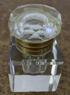 Petite Classica Crystal Inkwell