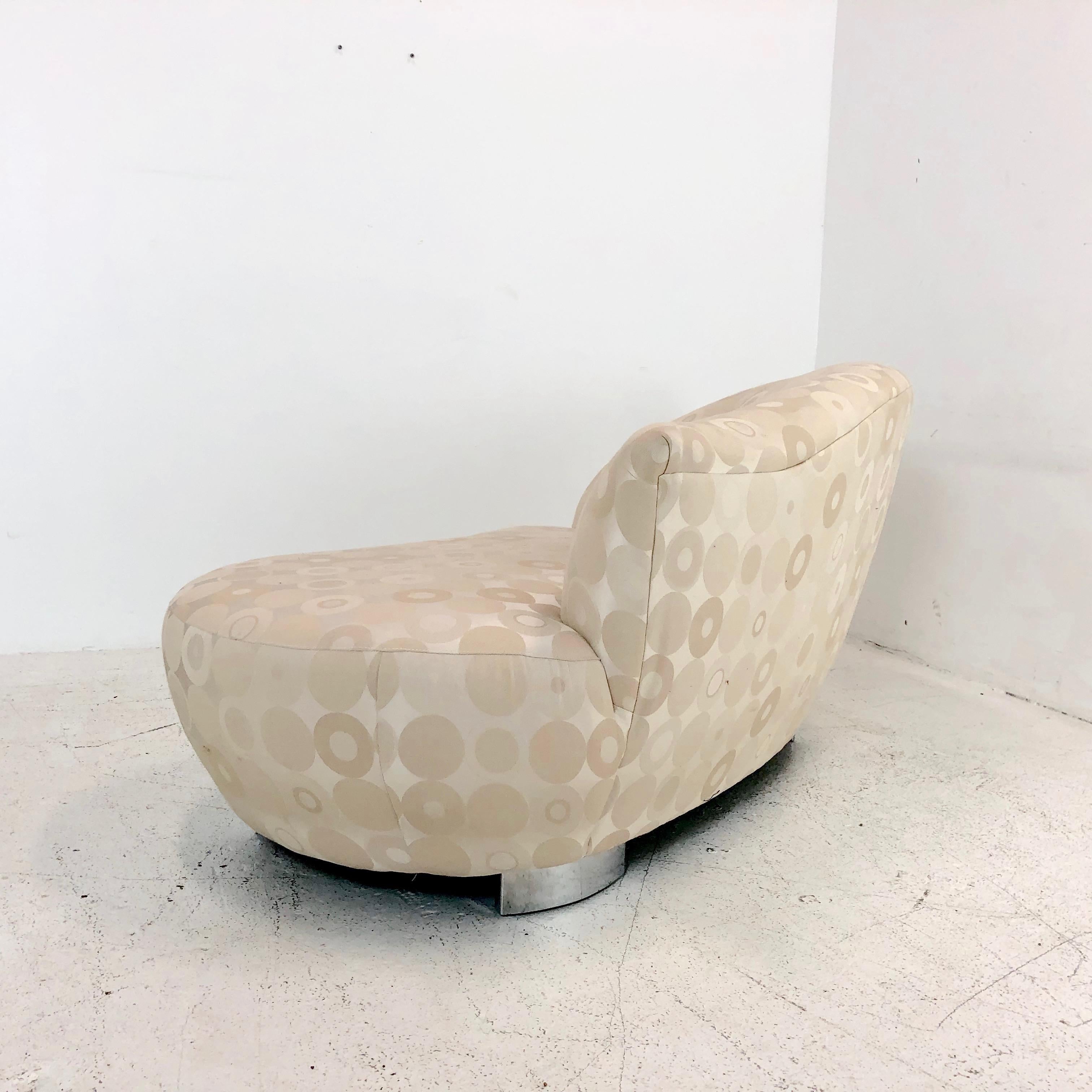 20th Century Petite Cloud Chaise Sofa by Vladimir Kagan for Weiman