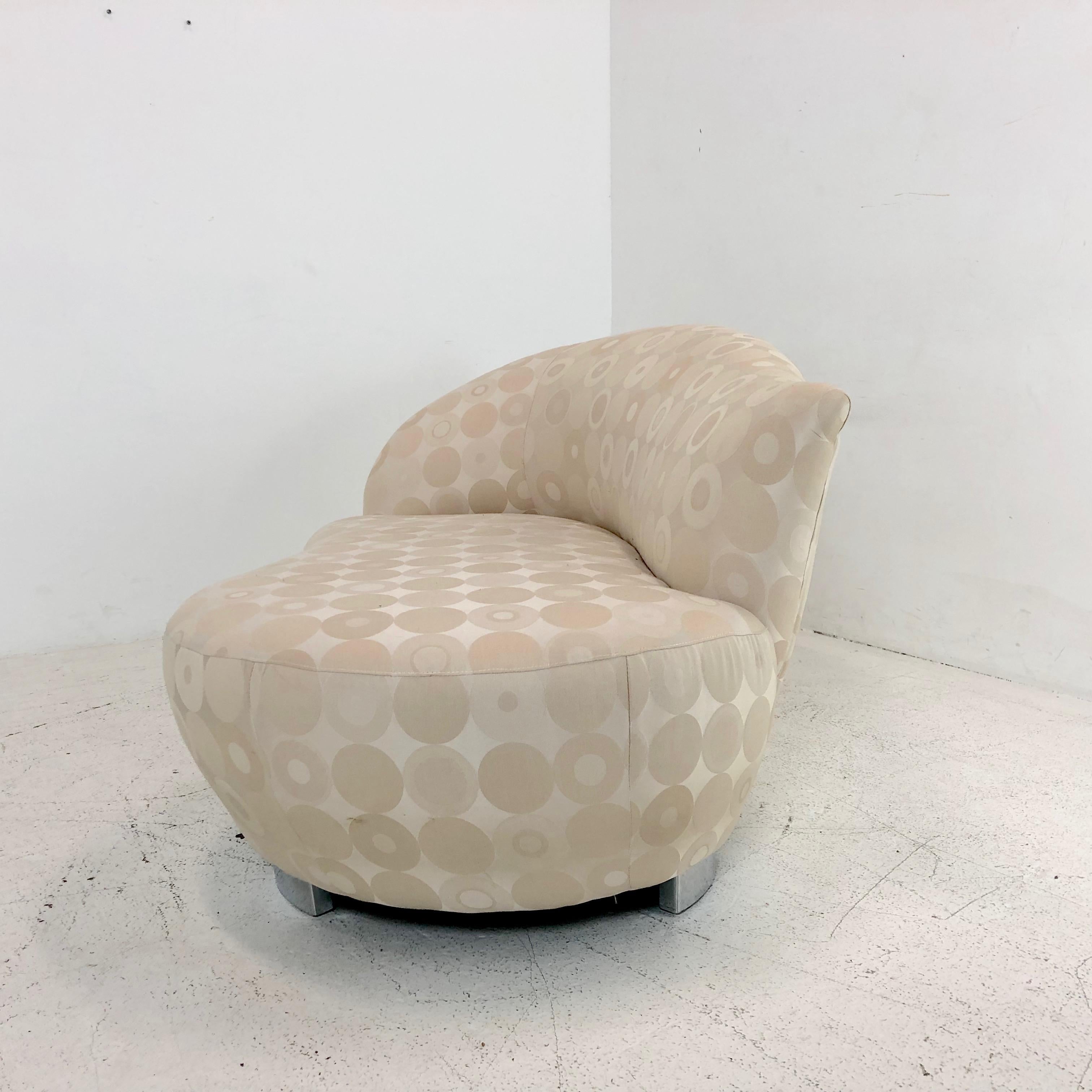 Upholstery Petite Cloud Chaise Sofa by Vladimir Kagan for Weiman