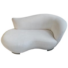 Vintage Petite Cloud Sofa or Chaise Lounge by Vladimir Kagan for Weiman