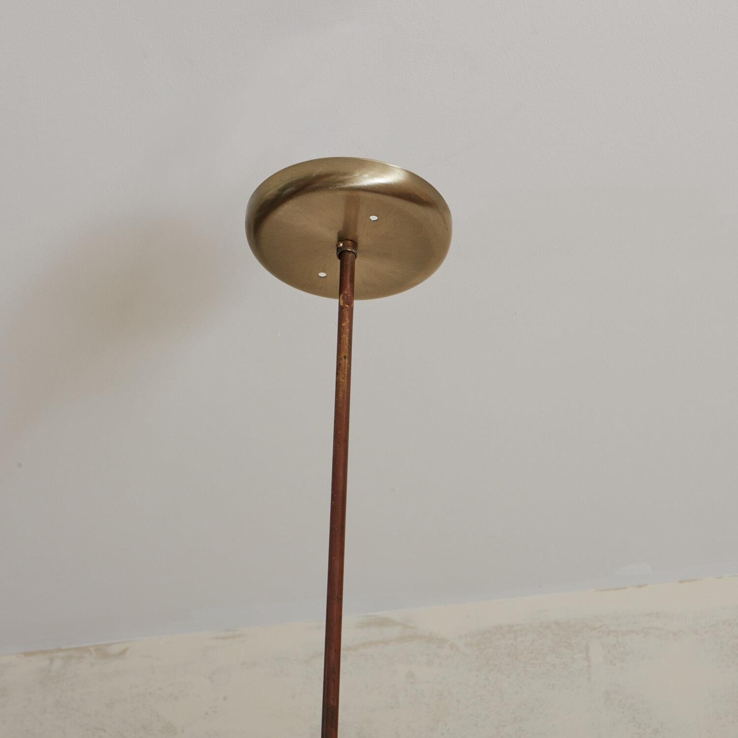 Petite Copper Italian Lantern Pendant Light, 1960s 3