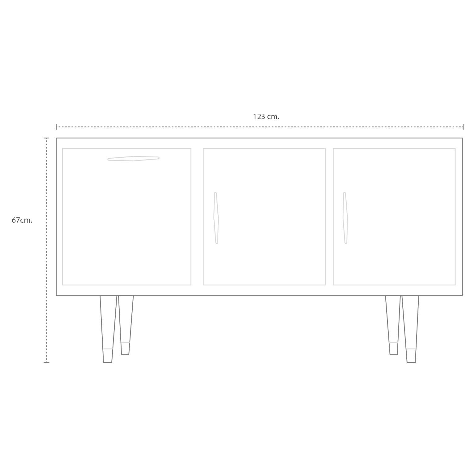 Metà XX secolo Petite Credenza attribuita a Edmond Spence in vendita