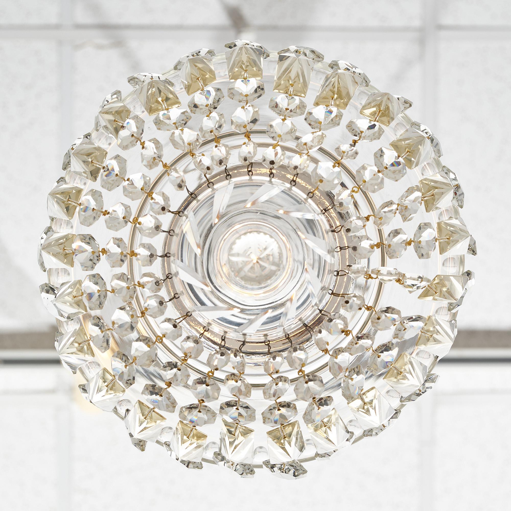 Petite Crystal Chandelier 1