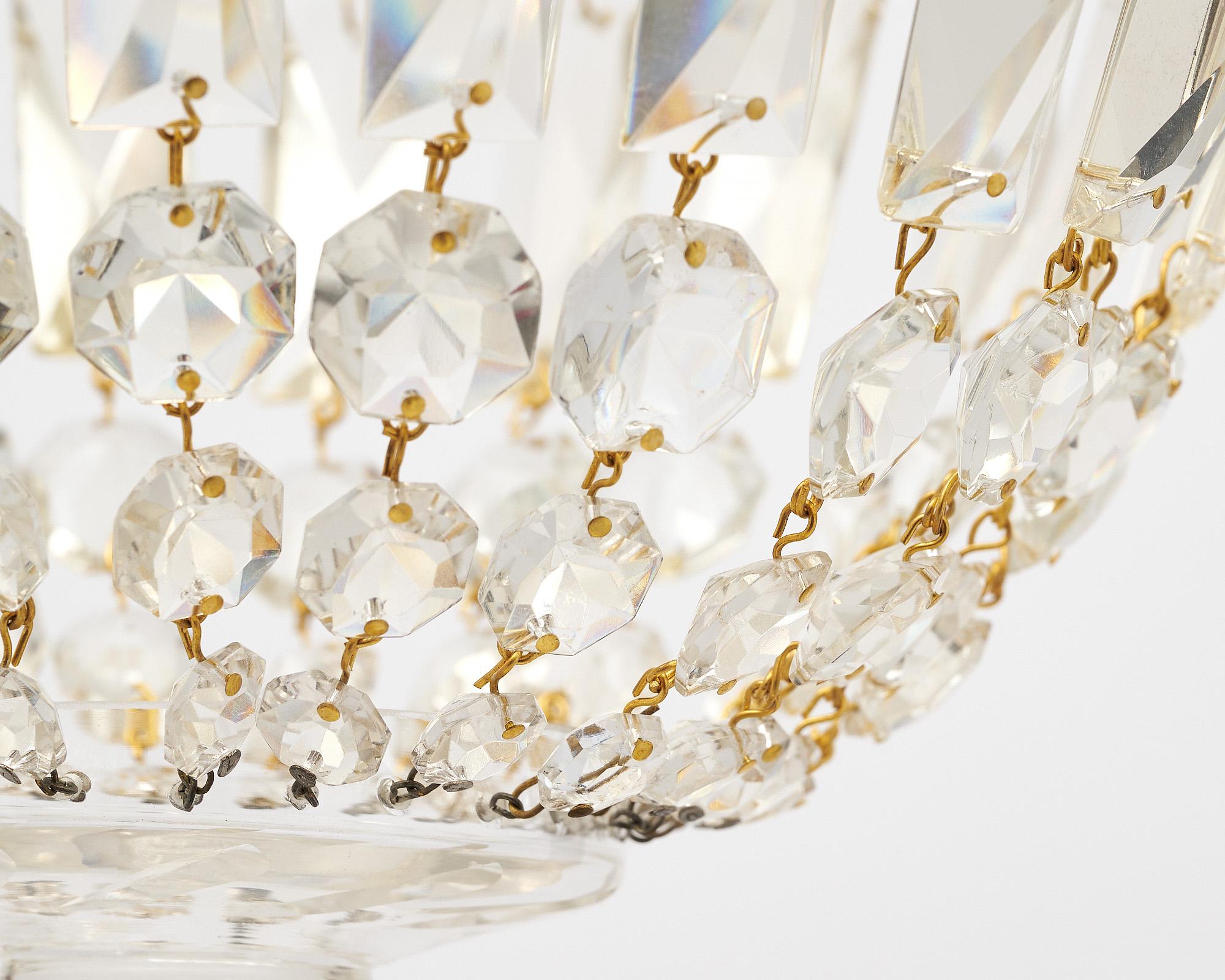 Petite Crystal Chandelier 2