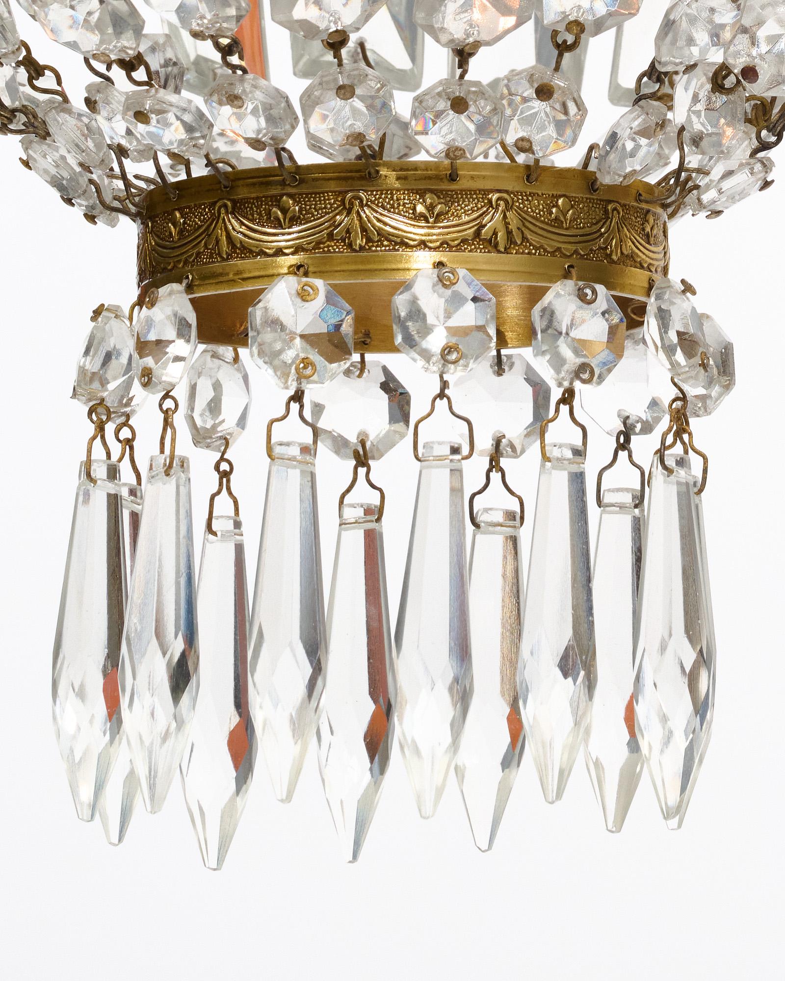 Petite Crystal Chandeliers For Sale 2