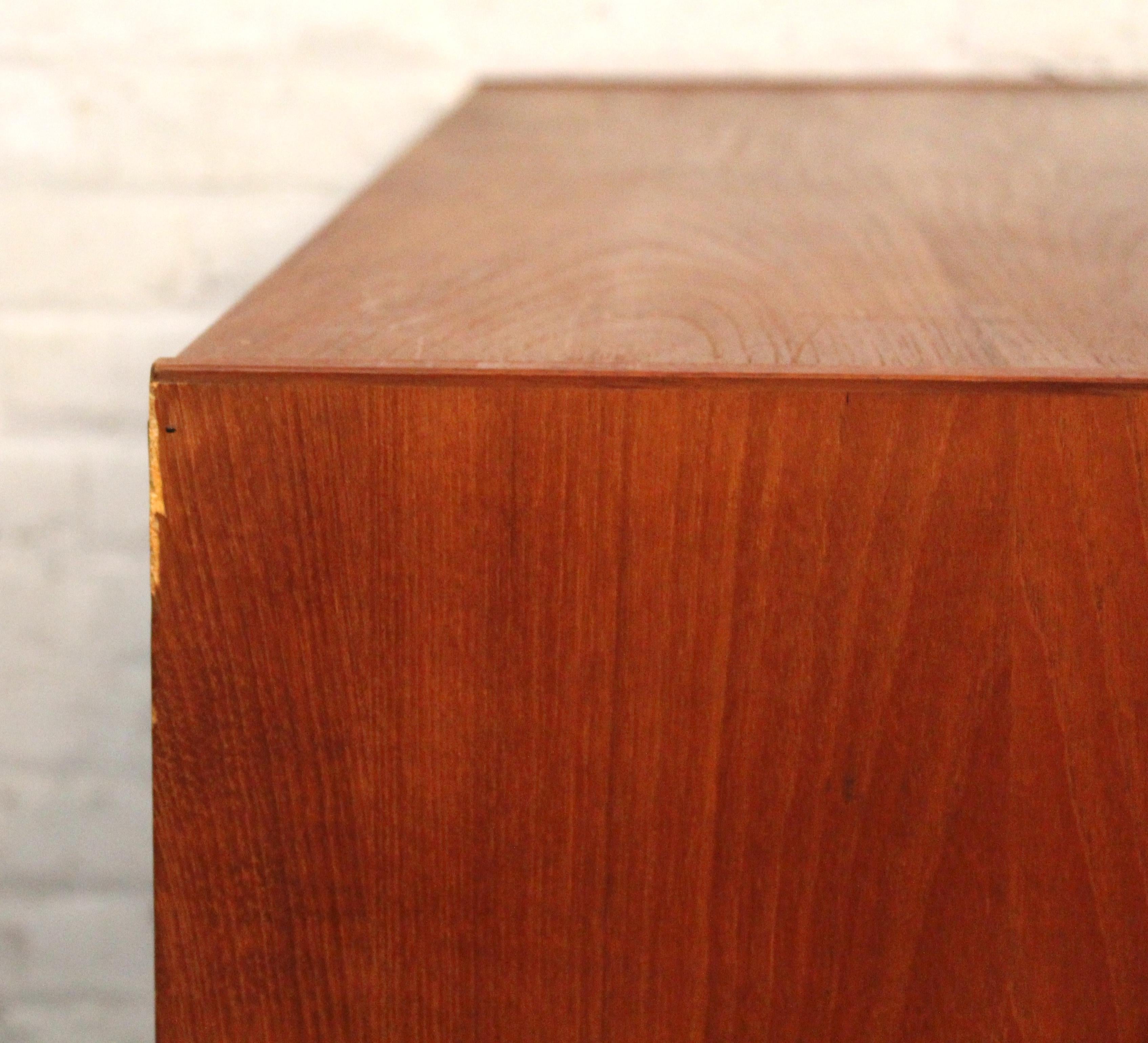 Petite Danish Teak Credenza For Sale 3