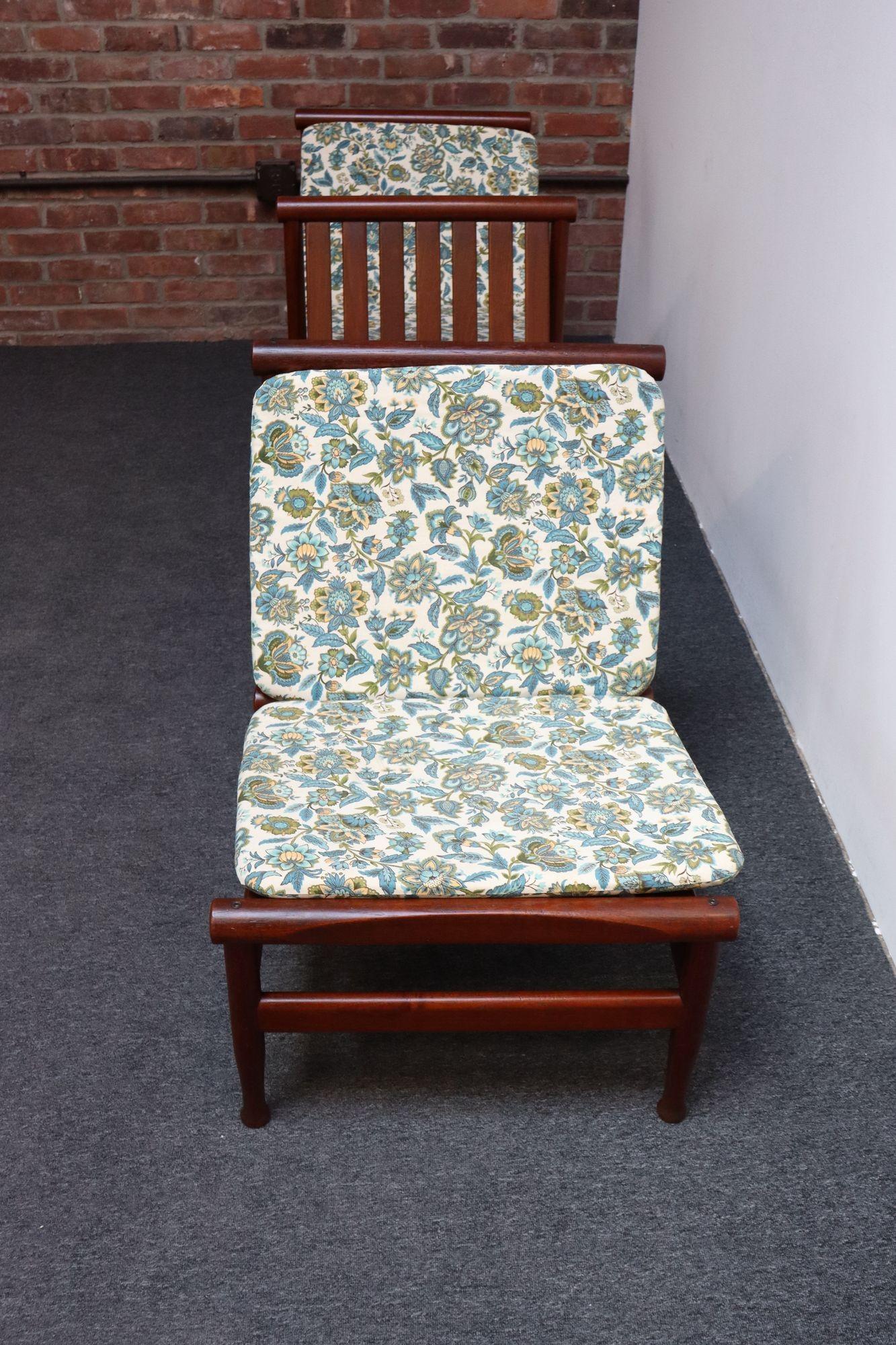 Petite Danish Teak Slipper Chair by Kai Lyngfeldt Larsen for Søborg -3 Available In Good Condition For Sale In Brooklyn, NY