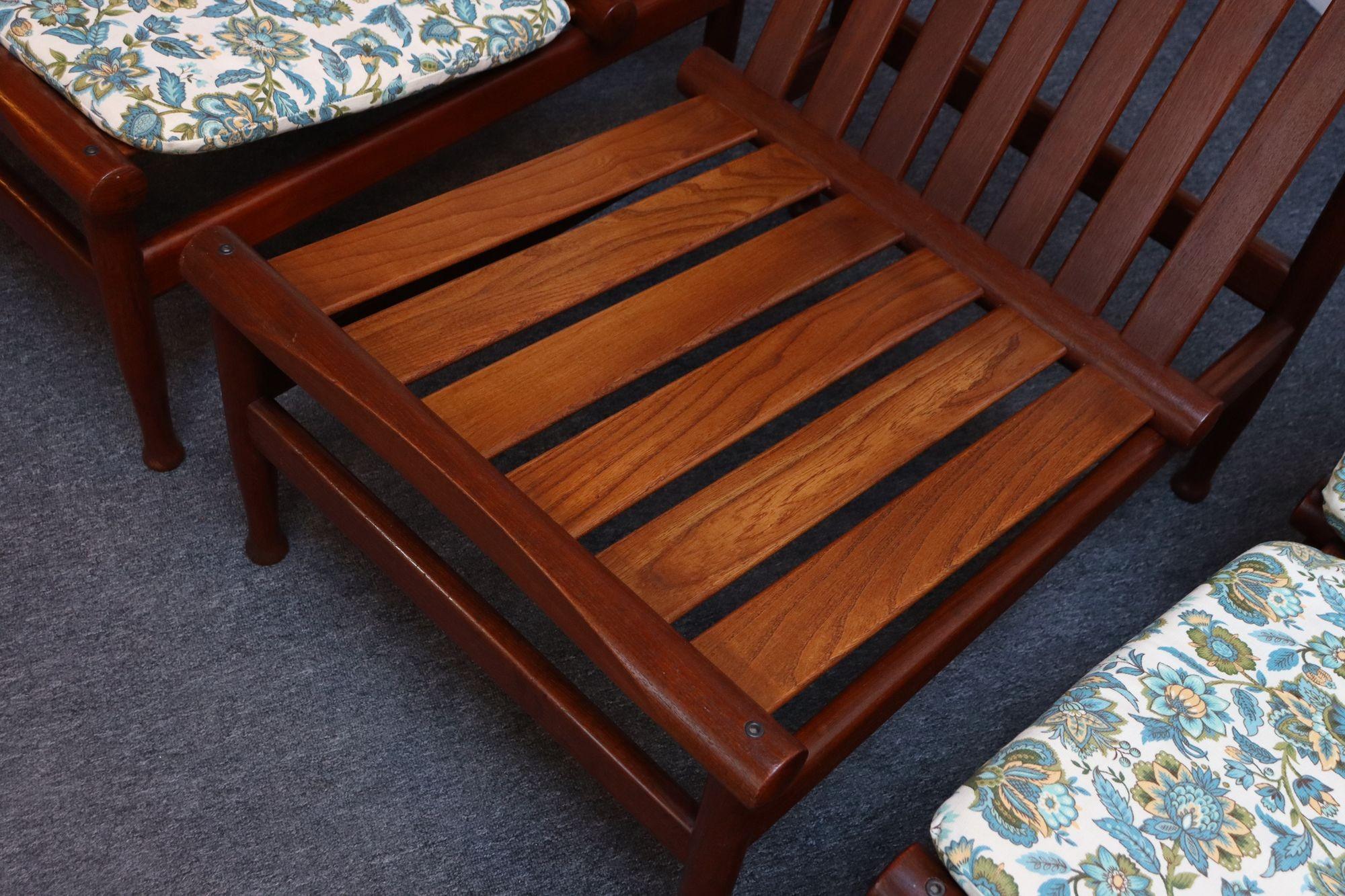 Petite Danish Teak Slipper Chair by Kai Lyngfeldt Larsen for Søborg -3 Available For Sale 4