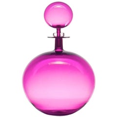 Petite Decanter Low Round Ultraviolet