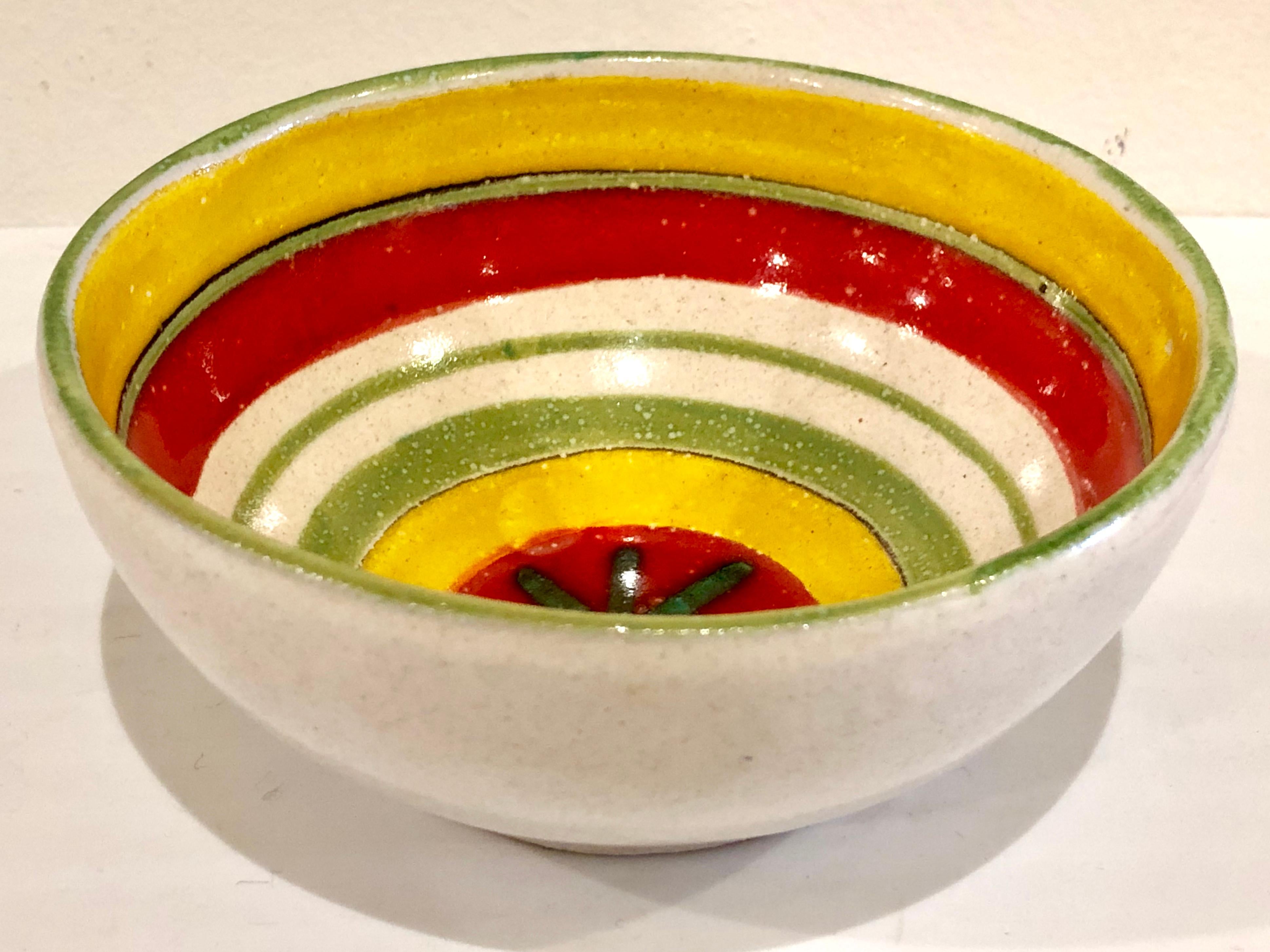 20th Century Petite Decorative Bowl by Giovanni de Simone of Italy For Sale